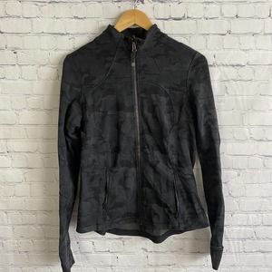 LULULEMON Define Jacket Incognito Camo Multi Grey 10
